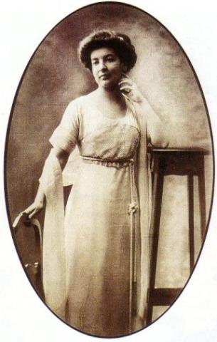 Croatian composer and violinist Dora Pejačević