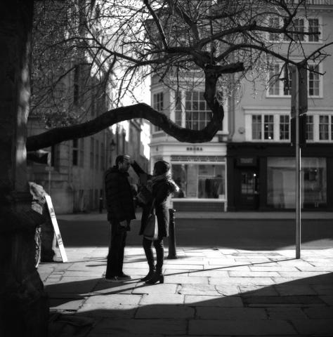 A couple in Oxford