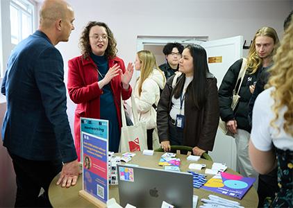 Students from across Oxford attend the Oxford Edge opening