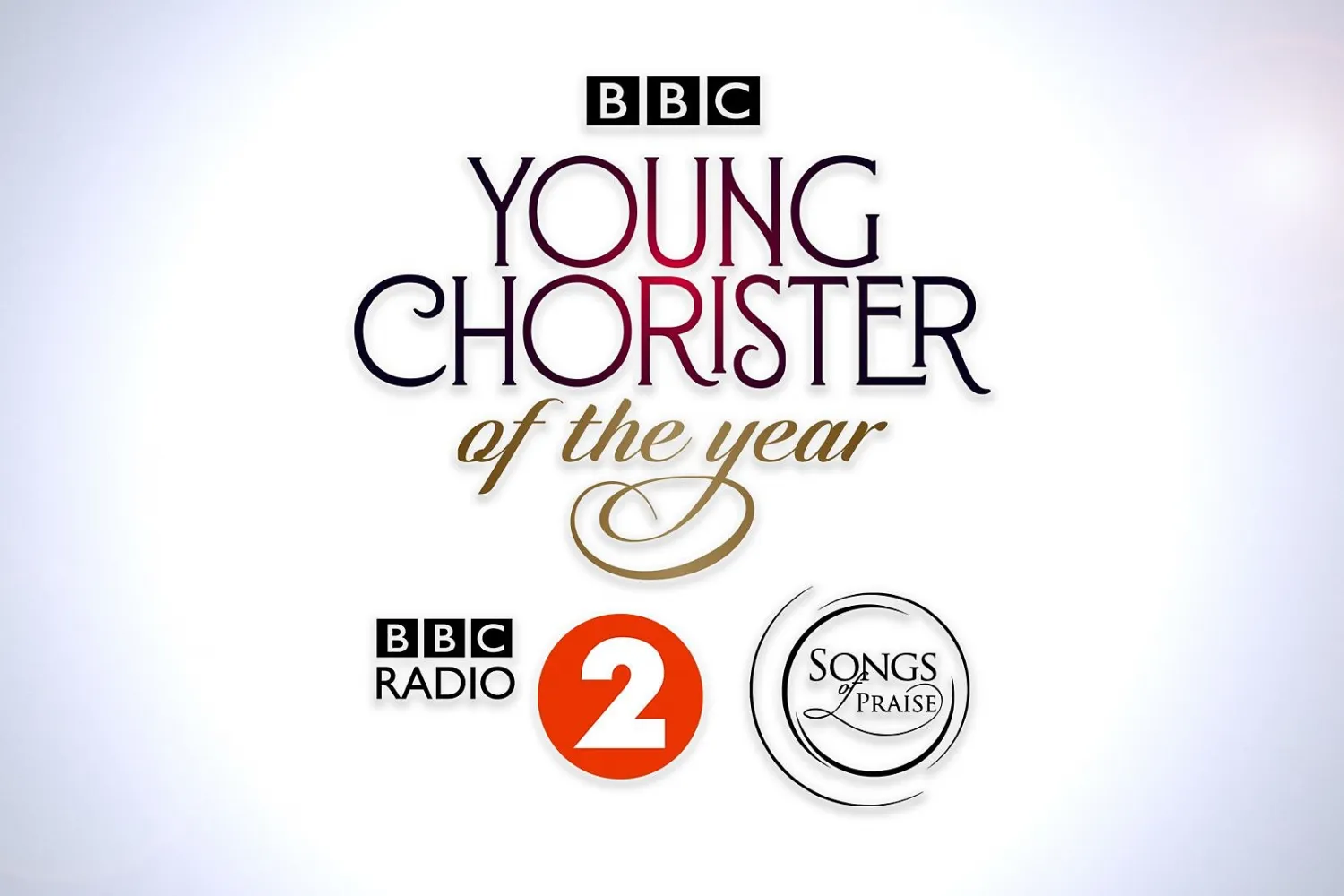 BBC Young Chorister of the year logo, with radio 2 logo below.